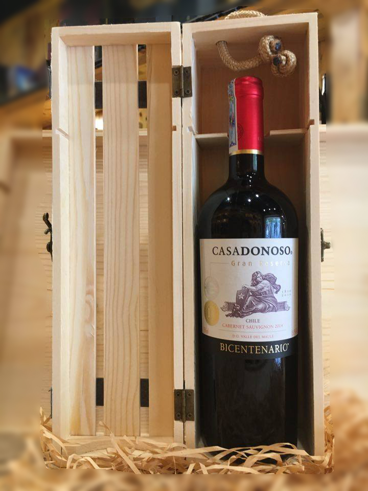 Hộp Rượu Đơn CASADONOSO Red (Gran Reserva)