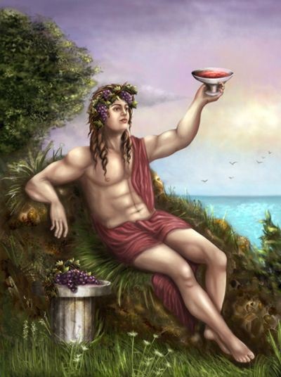 Thần rượu nho Dionysus (Bacchus)